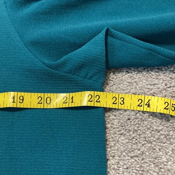 Blue Rain Green Blouse XL - Picture 13 of 15